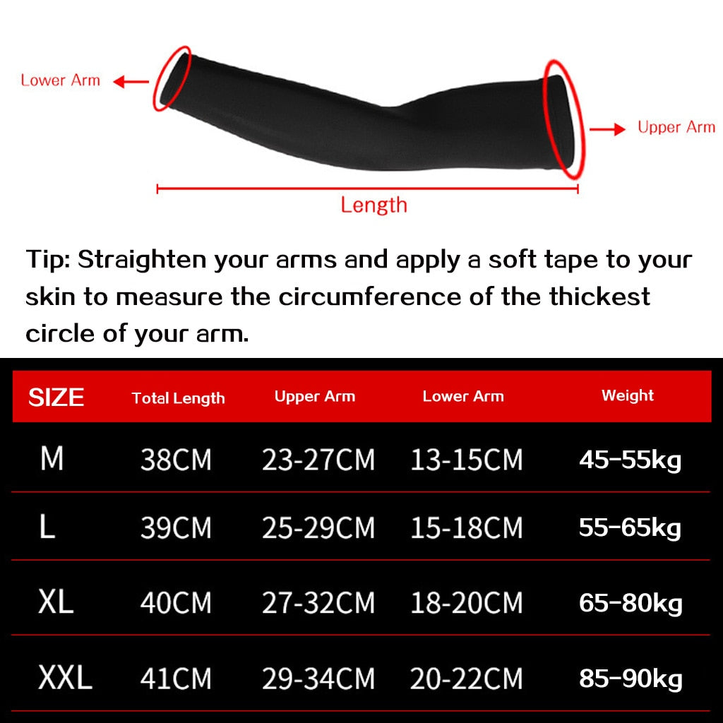 Breathable Arm Compression Sleeves - true-deals-club