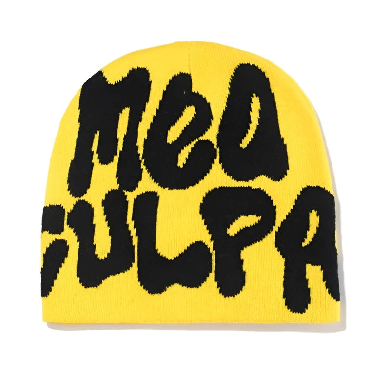 Mea Culpa Street Hip-hop Beanie: Fashion Trend - true-deals-club
