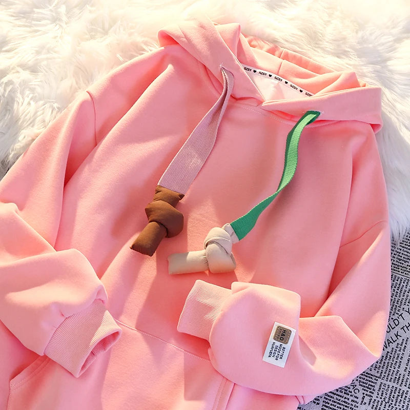 Candy Colors Cotton Women's Hoodie - Sweet and Unique Edition - true-deals-club