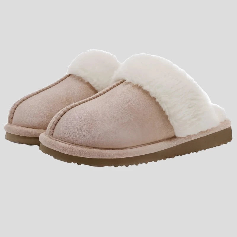 Fluffy Memory Foam Fur Slippers for Women - true-deals-club