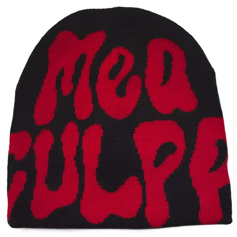 Mea Culpa Street Hip-hop Beanie: Fashion Trend - true-deals-club