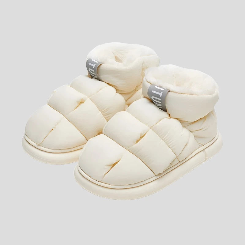 High Top Unisex Ankle Slippers - Warm Plush, Anti-slip - true-deals-club