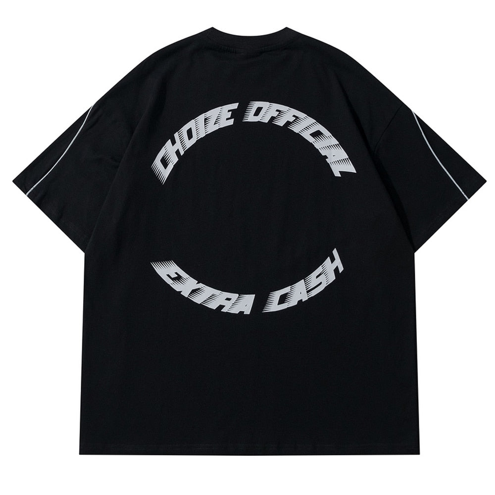 Short Sleeve Choize Print Cotton T-Shirts for Men - true-deals-club