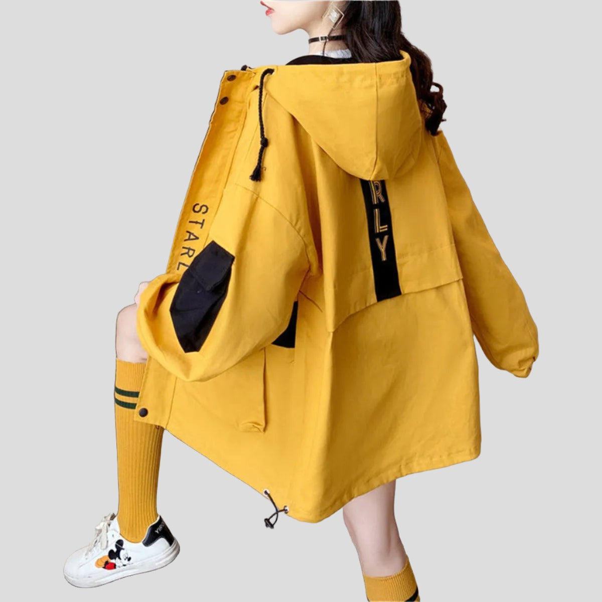 Loose Hoodie Jacket: Kpop Spring-Autumn for Women - true-deals-club