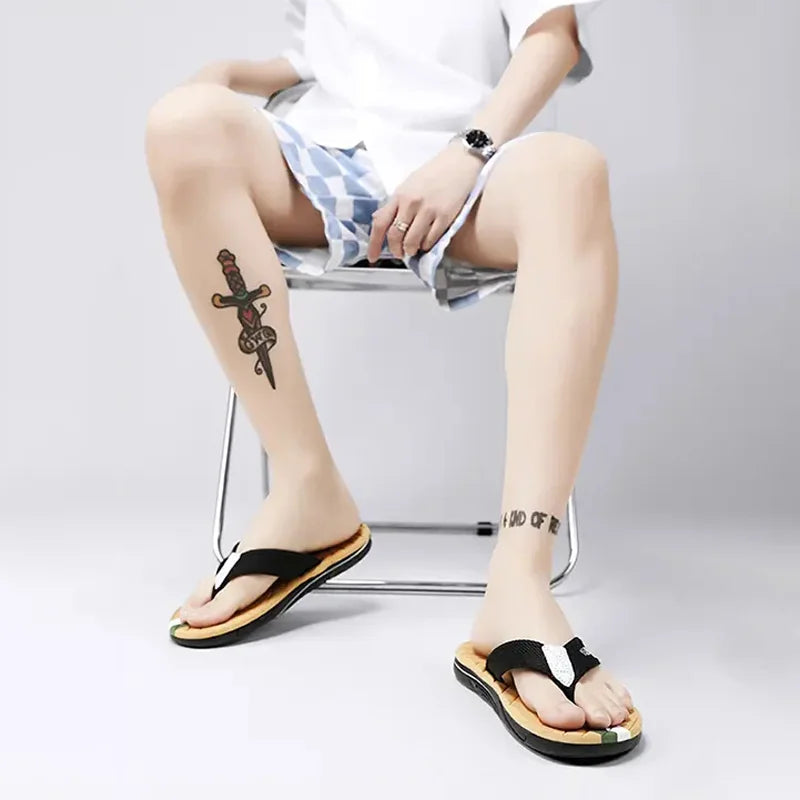 Summer Fashion Flip Flops: Casual, Lightweight, Non-Slip Slippers for Men - true-deals-club