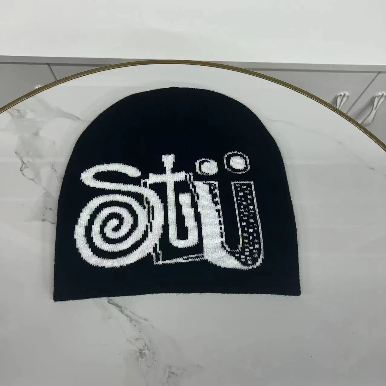 STU Jacquard Knit Beanie: Unisex Winter Cap - true-deals-club