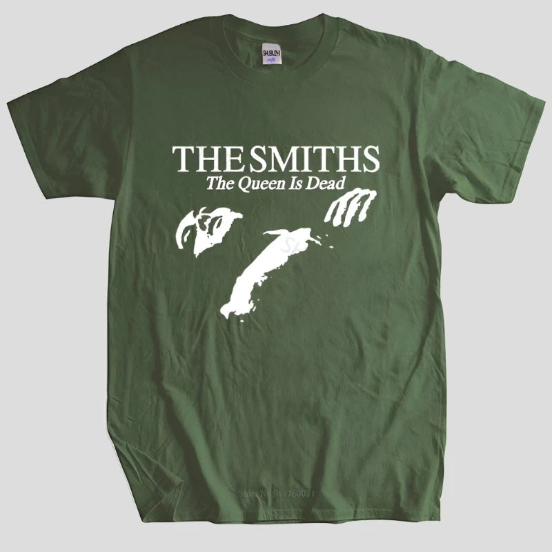 The Smiths Cotton Tee: 'The Queen Is Dead' - true-deals-club