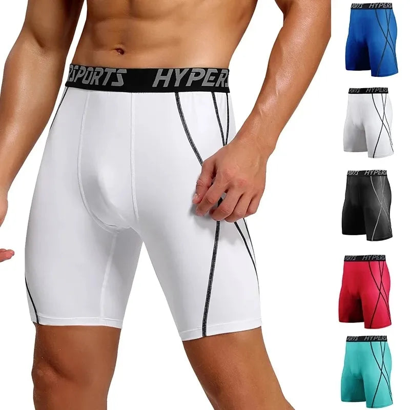 Men's Compression Shorts: Gym Fitness Training - true-deals-club