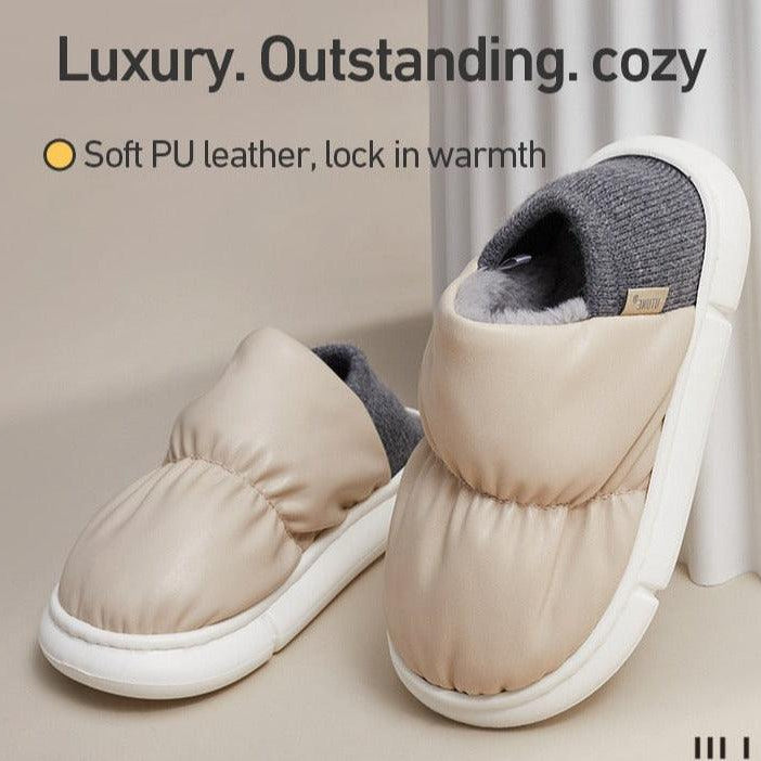 Unisex Luxury Bread Warm Slippers - true-deals-club