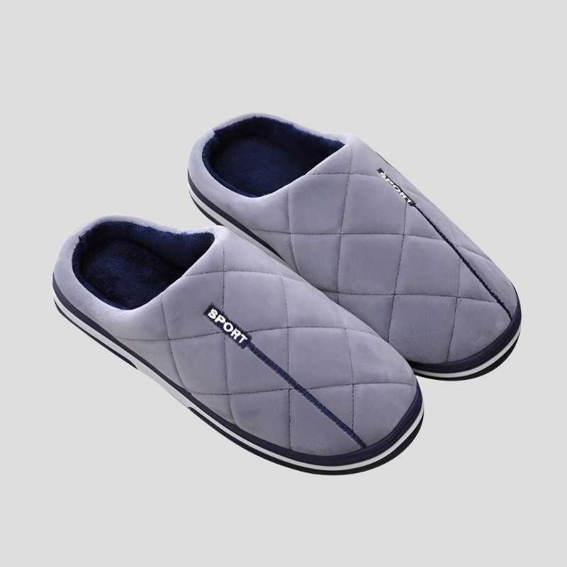 Extra Large Indoor Cotton Slippers for Men - true-deals-club
