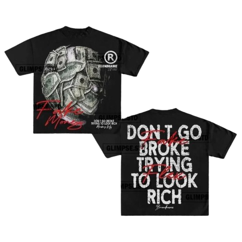 Oversized American Y2K Goth Men's T-Shirts - true-deals-club
