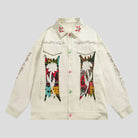 Patchwork Jacket - Unisex Floral Fashion - true-deals-club