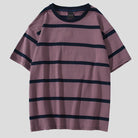 Striped Streetwear All-Match T-shirts for Men - true-deals-club