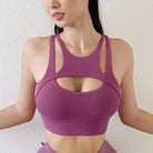 Gym Crop Top Bralette Chest Pad Removable for Women - true-deals-club