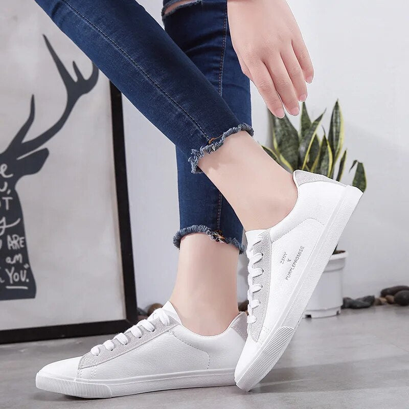 Flat Sneakers: Soft Bottom for Women - true-deals-club