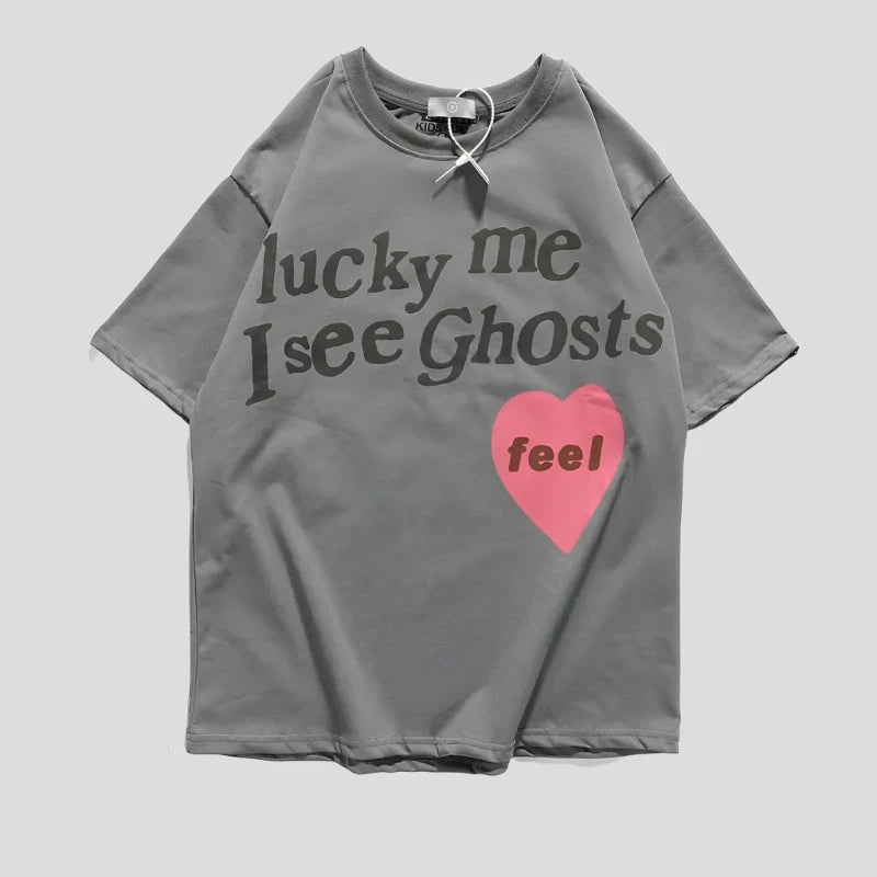 I see Ghosts Printed Men T-Shirt - true-deals-club