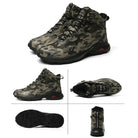 Warm Non-Slip Men's Winter Boots - High Quality for Outdoor Trekking - True-Deals-Club