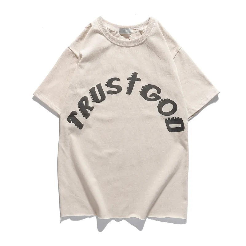 Trust God Printed Men T-Shirt - True-Deals-Club