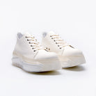 Chunky Sneakers with European Clear Sole Style - true-deals-club