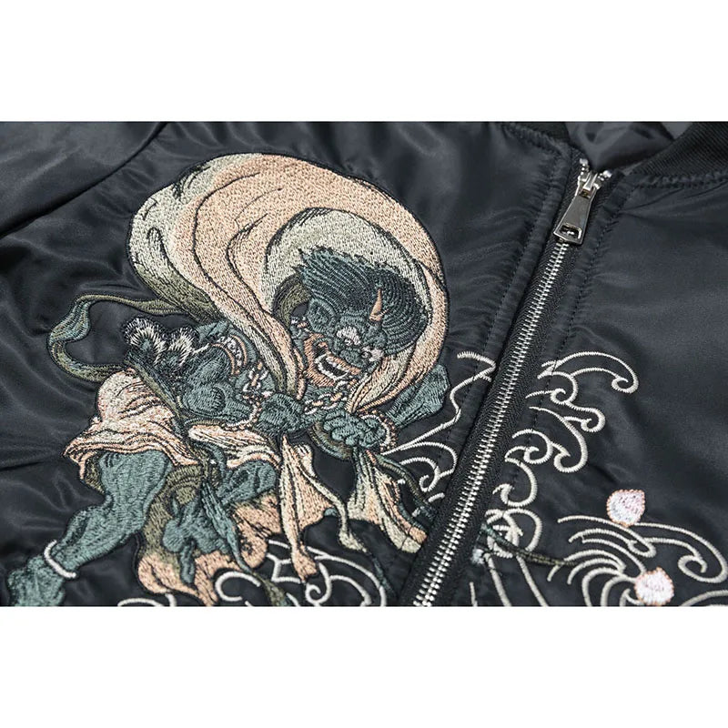 Japanese Embroidery Jacket - true-deals-club