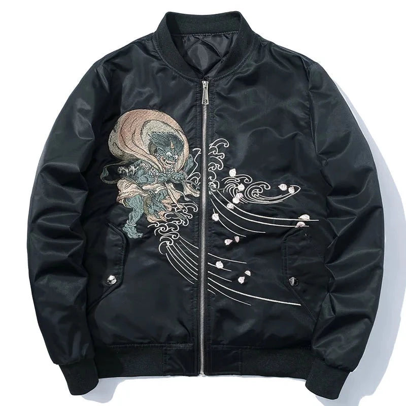 Japanese Embroidery Jacket - true-deals-club