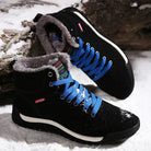 Cozy Winter Men's Snow & Hiking Boots: Plush, Non-slip - True-Deals-Club