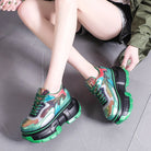 Women Chunky Sneakers - Metallic Bling - true-deals-club