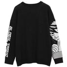 Vintage Japanese Anime Girl Knitted Men's Sweater - True-Deals-Club