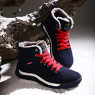 Cozy Winter Men's Snow & Hiking Boots: Plush, Non-slip - True-Deals-Club