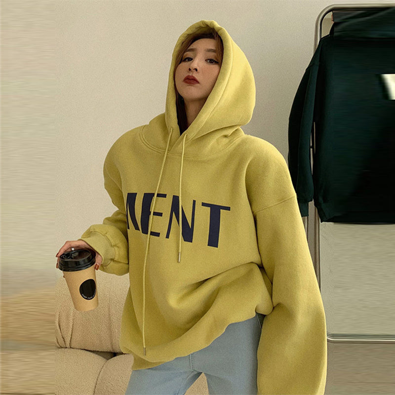Spring and Autumn Thickening Loose Ins Hoodies - true-deals-club