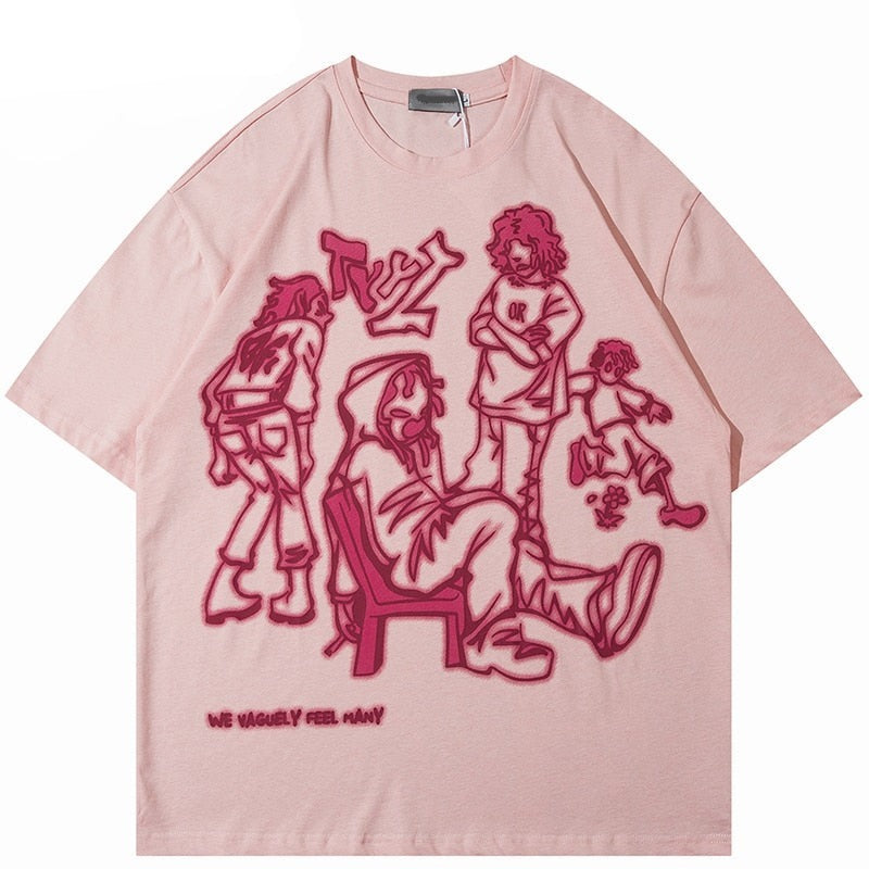 Unisex Streetwear Summer T-shirts - true-deals-club