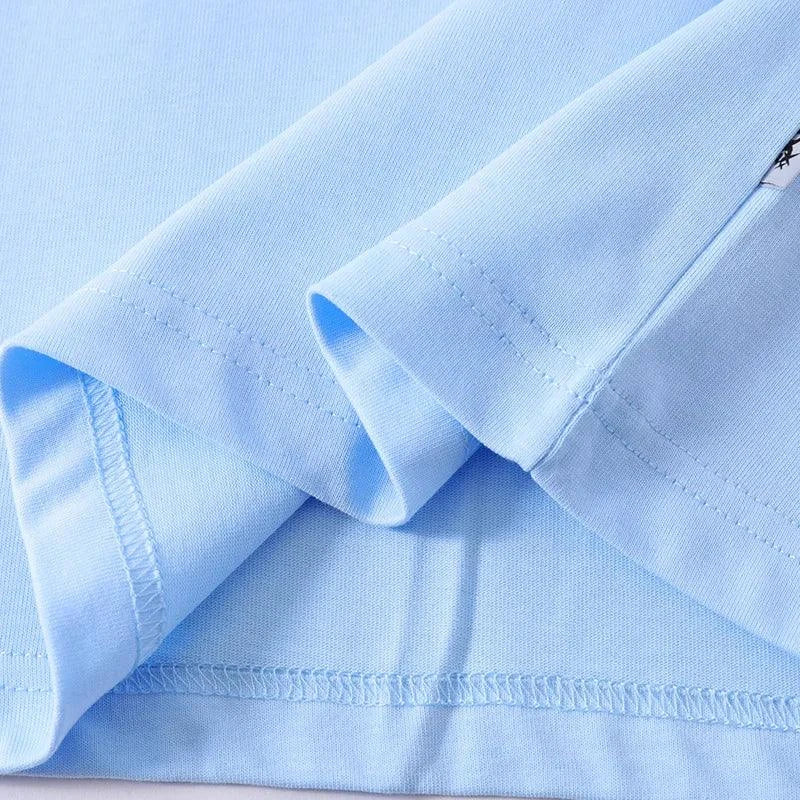 Bleedskin Print Men's Short Sleeve Loose Casual Cotton Tee - true-deals-club