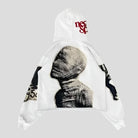 Mummy Hoodie Y2K Retro Mummy Print Oversized - true-deals-club