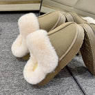 Winter Warmth Plush Platform Slippers for Women - True-Deals-Club
