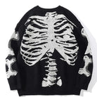 Skeleton Design Autumn Men's Fashion Sweater - True-Deals-Club