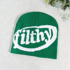 Aesthetic Wool Knit Filthy Beanie Hat - true-deals-club