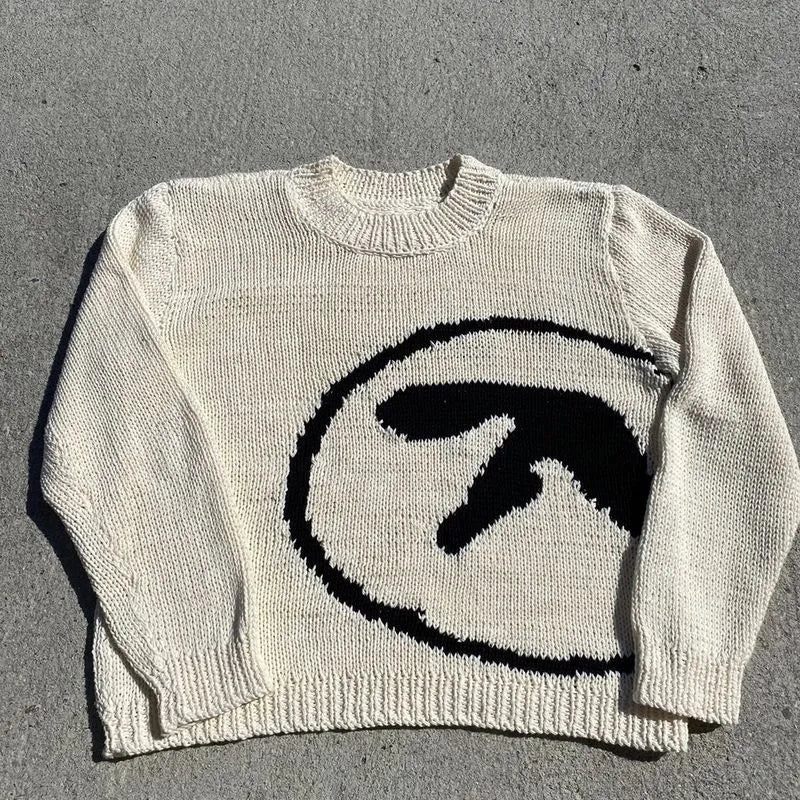 Alpha Unisex Oversized Pullover Knit Sweater - true-deals-club