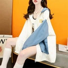 Bear Kpop Hooded Zip-Up Jacket: Women's Streetwear - True-Deals-Club