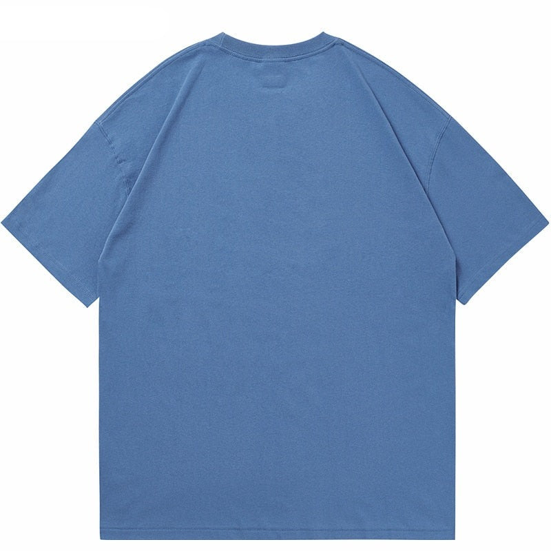 Unisex Streetwear Graphic Short Sleeves T-shirts - true-deals-club