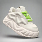 White Chunky Sneakers -  Wear-Resistant Ultra-Light for Men - true-deals-club