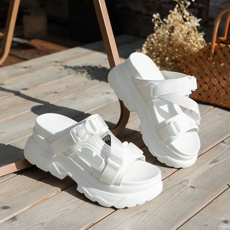 Platform Slide Sandals for Women - true-deals-club