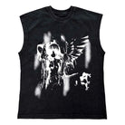 Gangsta T Shirt - Washed Tank Top for Men - true-deals-club