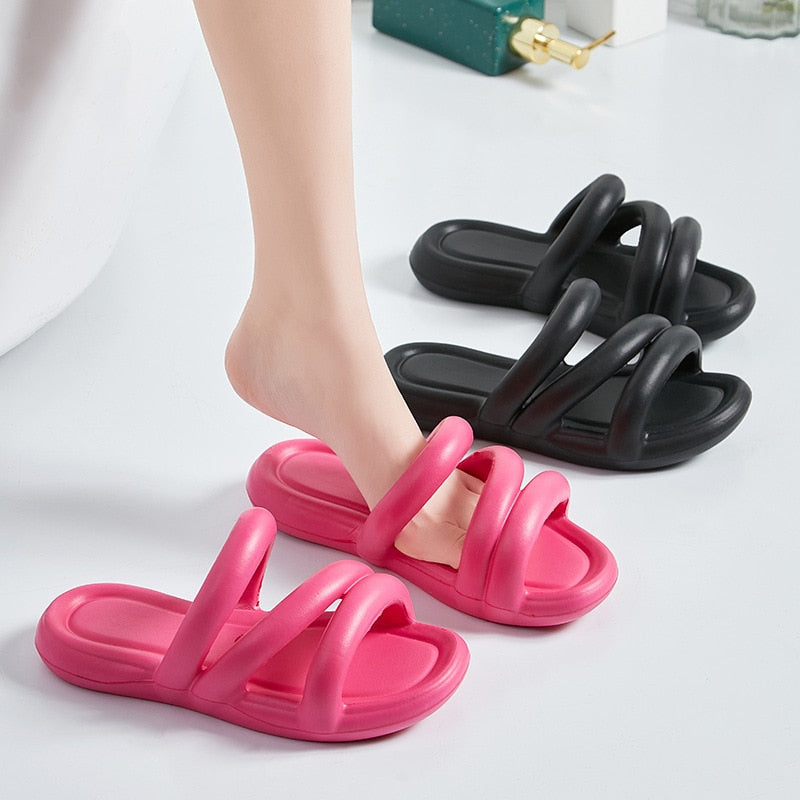 Flat Bottom EVA Sandals - true-deals-club