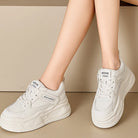 Platform Sneakers: Chunky 8.5cm Comfortable Women’s Shoes - true deals club