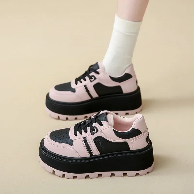 Fashion Sneakers with Thick Sole for Women - True-Deals-Club