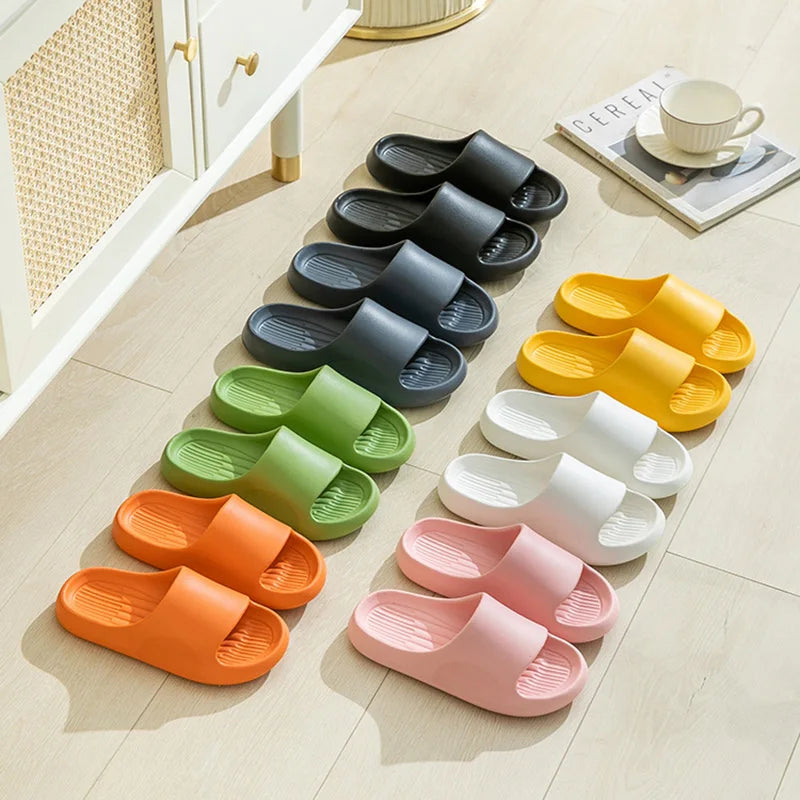 Big and Tall Slippers: Comfy Unisex Flat Sandals for Indoor Relaxation - true-deals-club