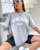 New York T Shirt Oversized - Urban Fashion Statement for Women - true-deals-club