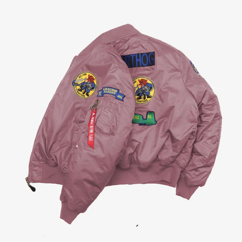 AIR FORCE Bomber Jacket - Military Vintage Streetwear Jacket - true deals club