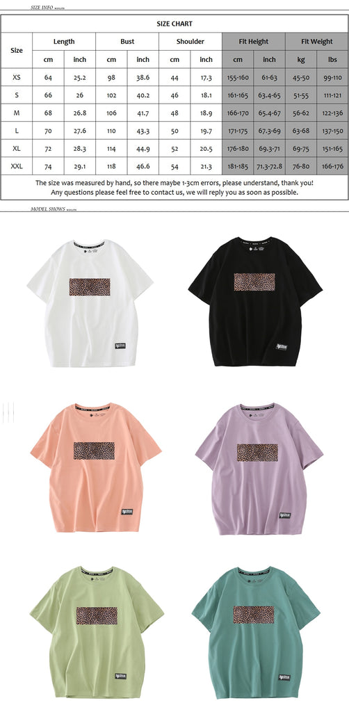 Women's Streetwear Sticker Cotton T-shirts - true-deals-club