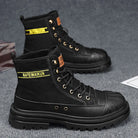 Men's Breathable High-top Boots with Thick Soles - True-Deals-Club